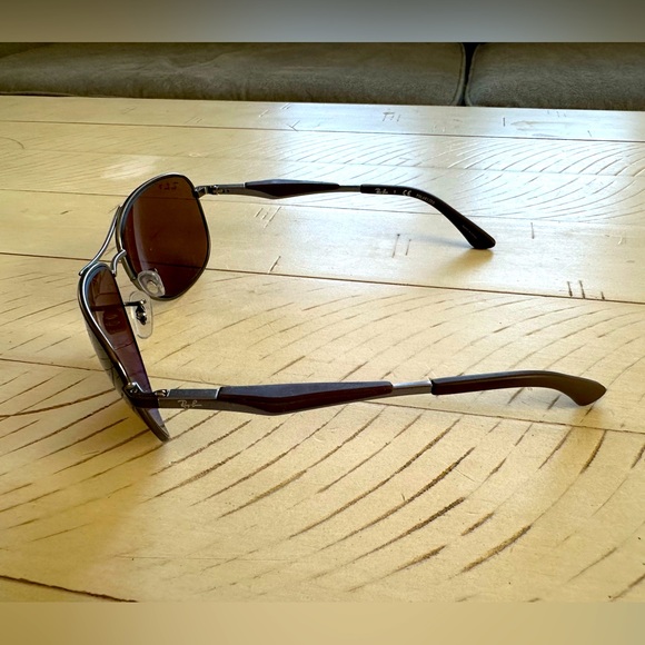 Ray-Ban RB3519 polarized aviator sunglasses NWT - Picture 3 of 5
